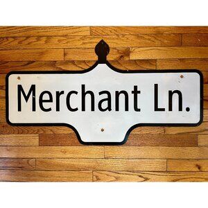 Vintage Toronto Street Sign - Merchant Lane
